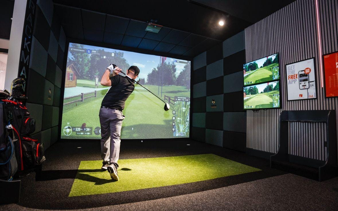 The Best Black Golf Simulator Premium Turf