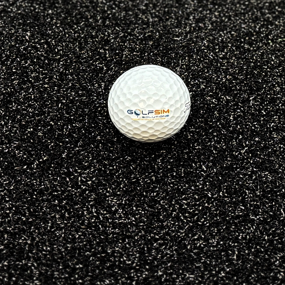 18mm Premium Ultra Black Golf Simulator Putting Turf - Image 4