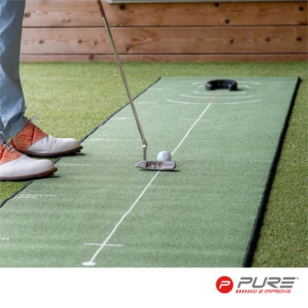 Pure2Improve Golf Putting Mat (400 x 66cm) - Image 3