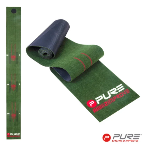 Pure2Improve Perfect Stroke Putting Mat (275 x 30cm)