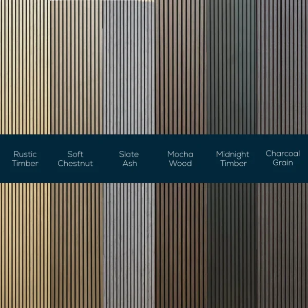 Slat Wall Panels 2.9m Golf Sim Decor