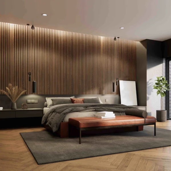 Slat Wall Panels 2.9m Golf Sim Decor - Image 8