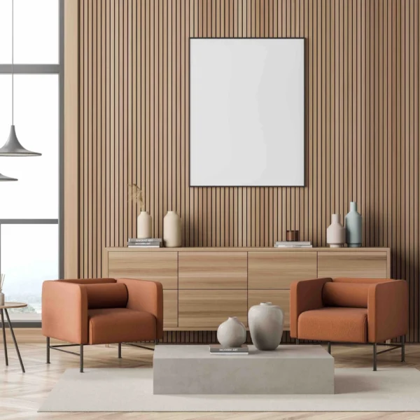 Slat Wall Panels 2.9m Golf Sim Decor - Image 10