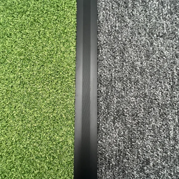 Black Turf to Flooring Transition Trim
