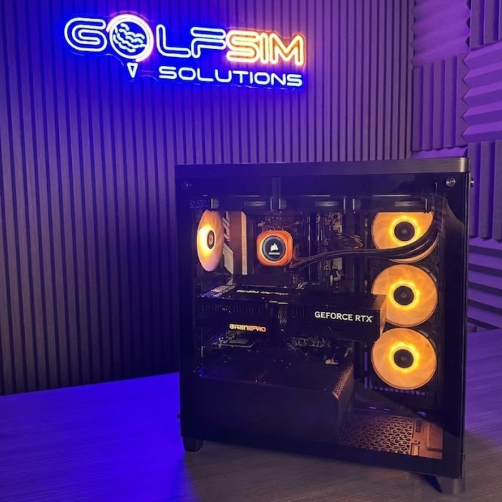 Trackman iO High Performance 4K i9 Golf Simulator Gaming PC