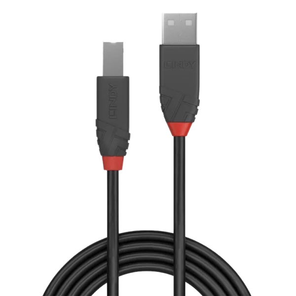 USB 2.0 Type A to B Cable - Image 2